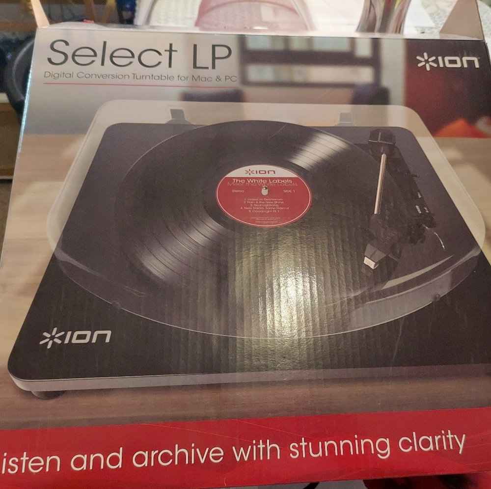 ION Select LP EZ Vinyl/Tape Converter (NEW, Open box)